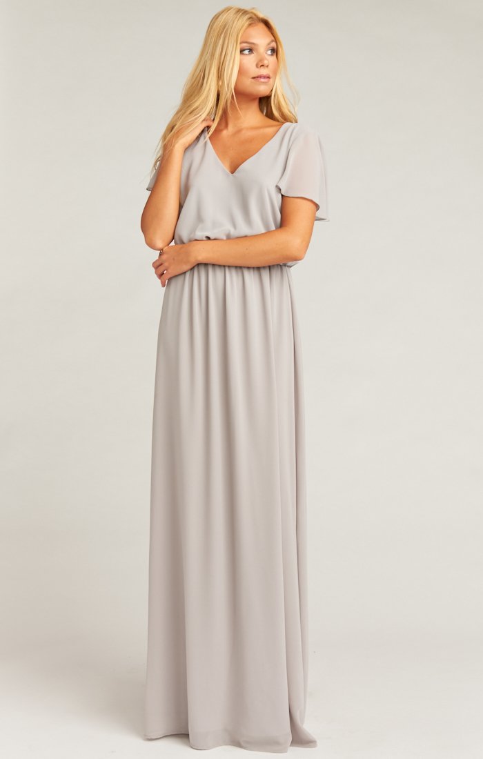 Michelle Flutter Maxi Dress