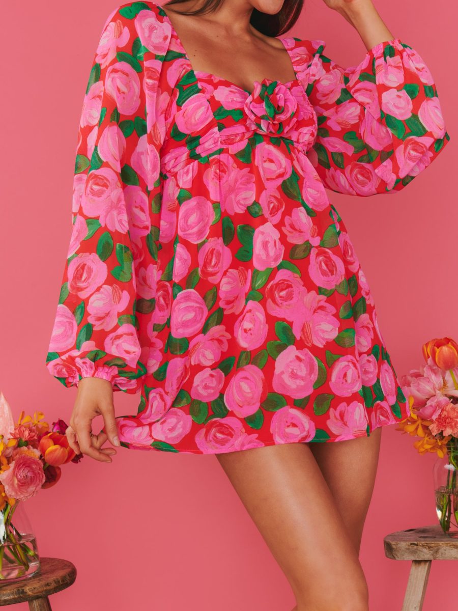 Becca Babydoll Dress ~ Rosie Blooms