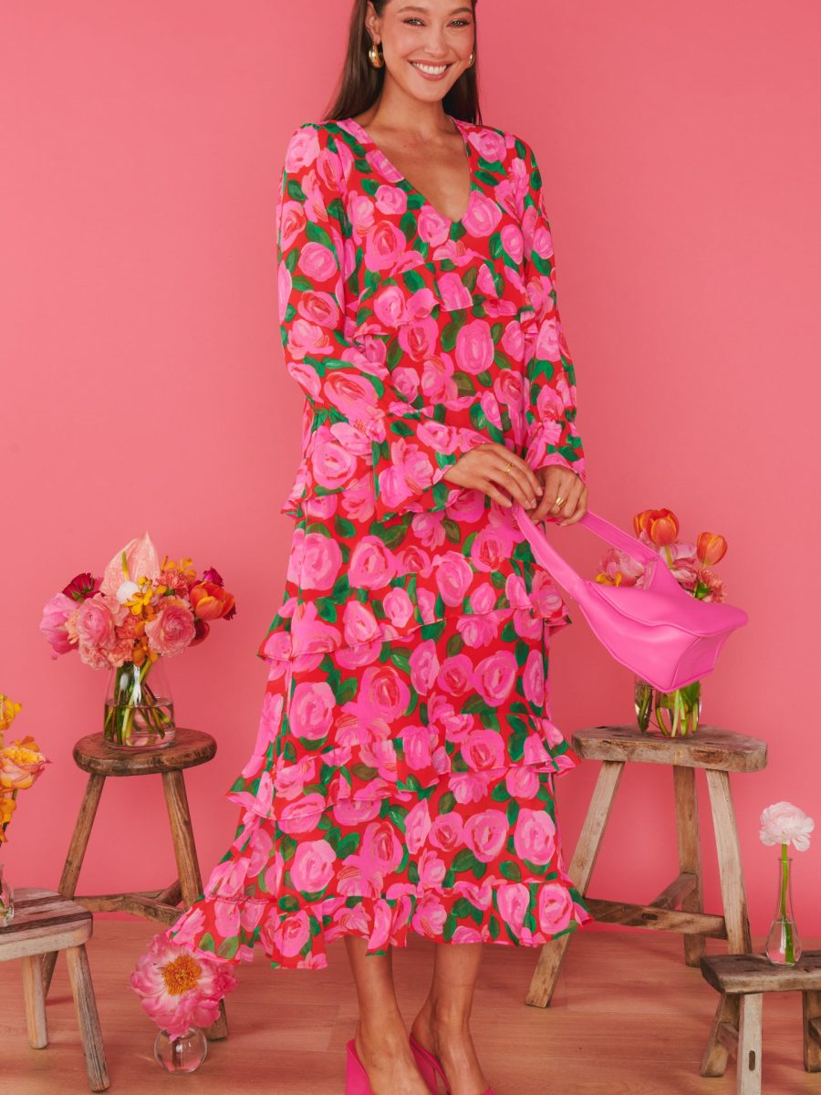 Fleetwood Maxi Dress ~ Rosie Blooms