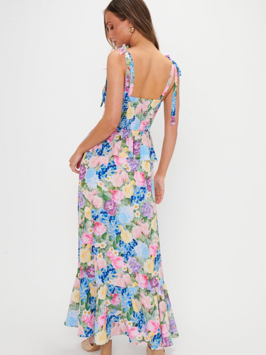 Paxton Midi Dress ~ Flower Shop