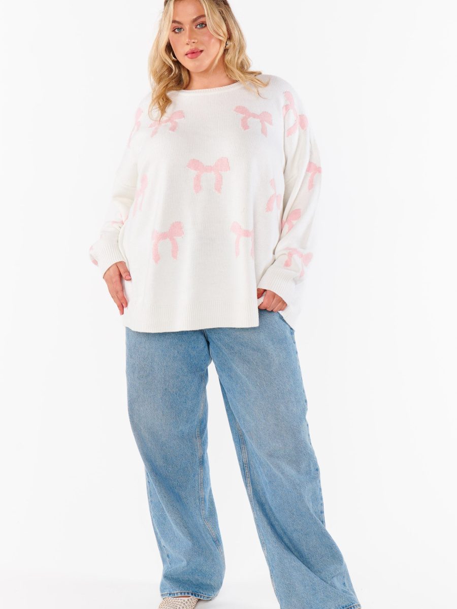 Gabrielle Sweater ~ Put a Bow On It Knit