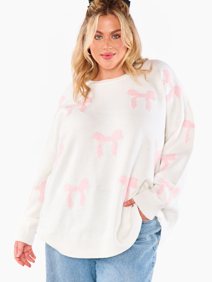 Gabrielle Sweater ~ Put a Bow On It Knit