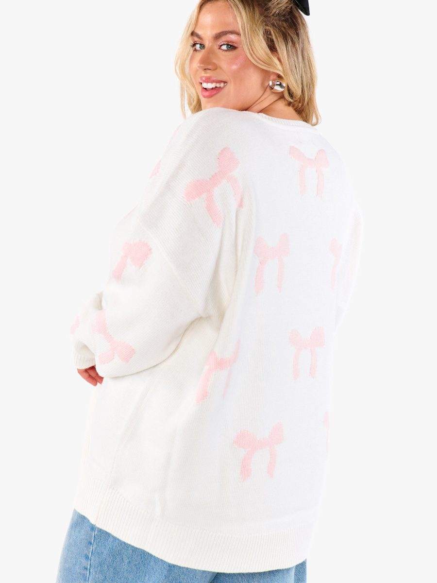 Gabrielle Sweater ~ Put a Bow On It Knit