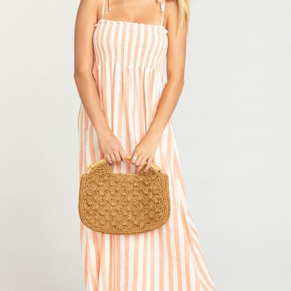 Dreamsicle Stripe Linen