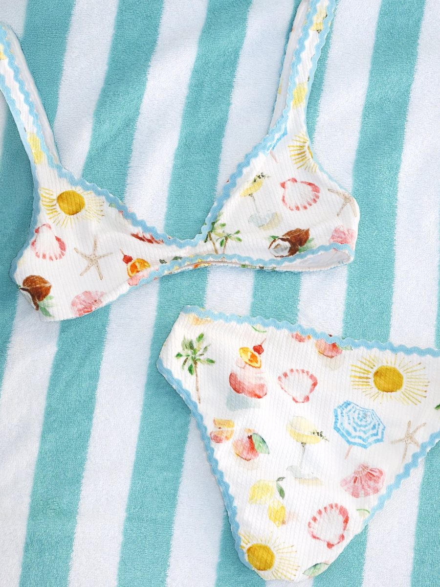 Palma Bottom ~ Seaside Treasures Scallop