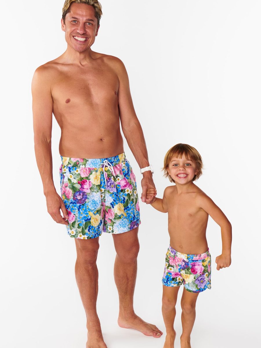 Little Beach Bum Trunks ~ Flower Shop