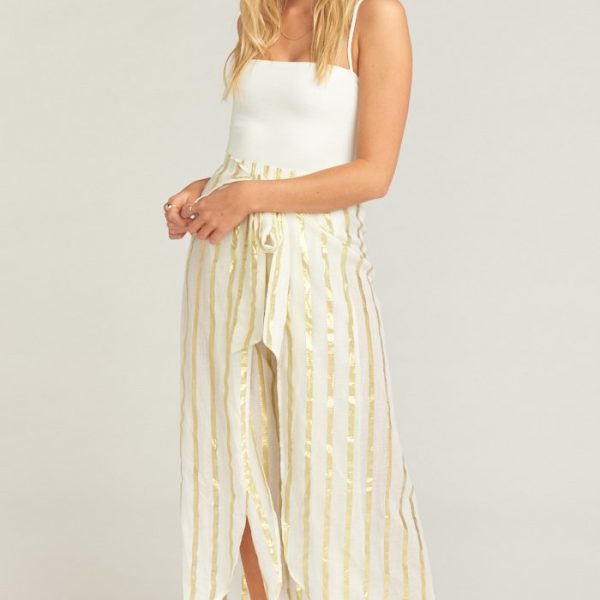 South Beach Stripe Gold