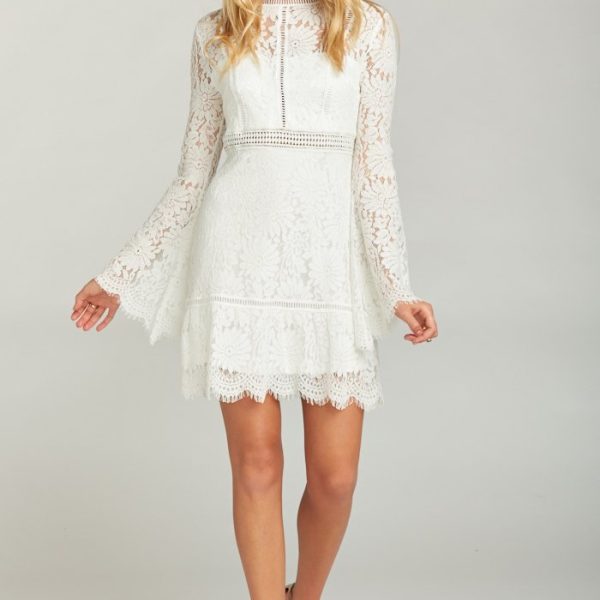 Buckingham Lace White