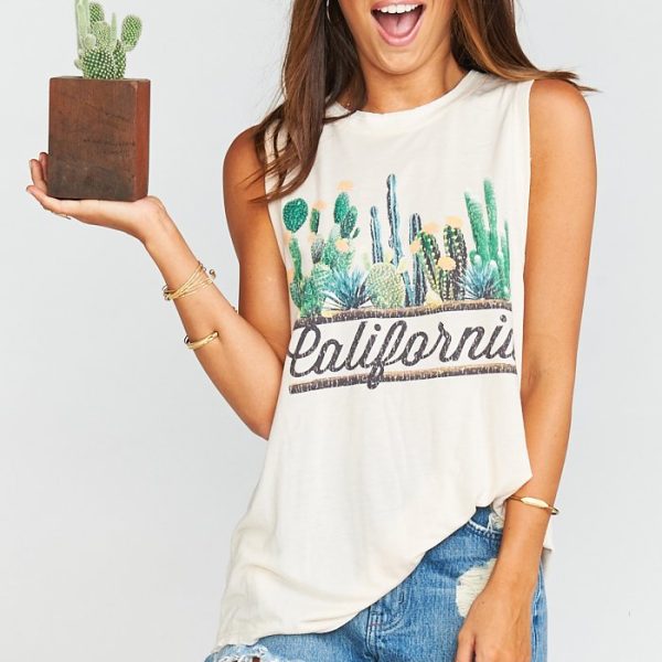California Cactus Graphic