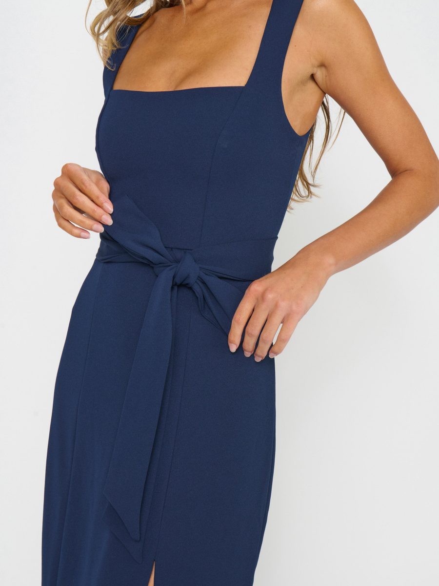 Paris Gown ~ Midnight Navy Stretch