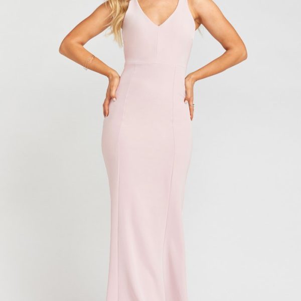 Vintage Rose Stretch Crepe