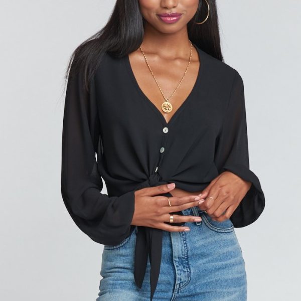 Black Chiffon