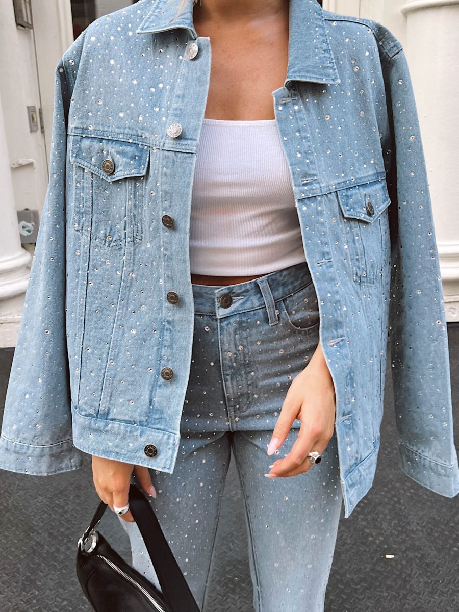 Dover Denim Jacket ~ Embellished Indigo