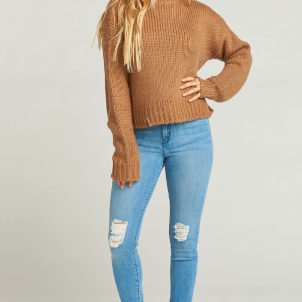 Distressed Knit Java