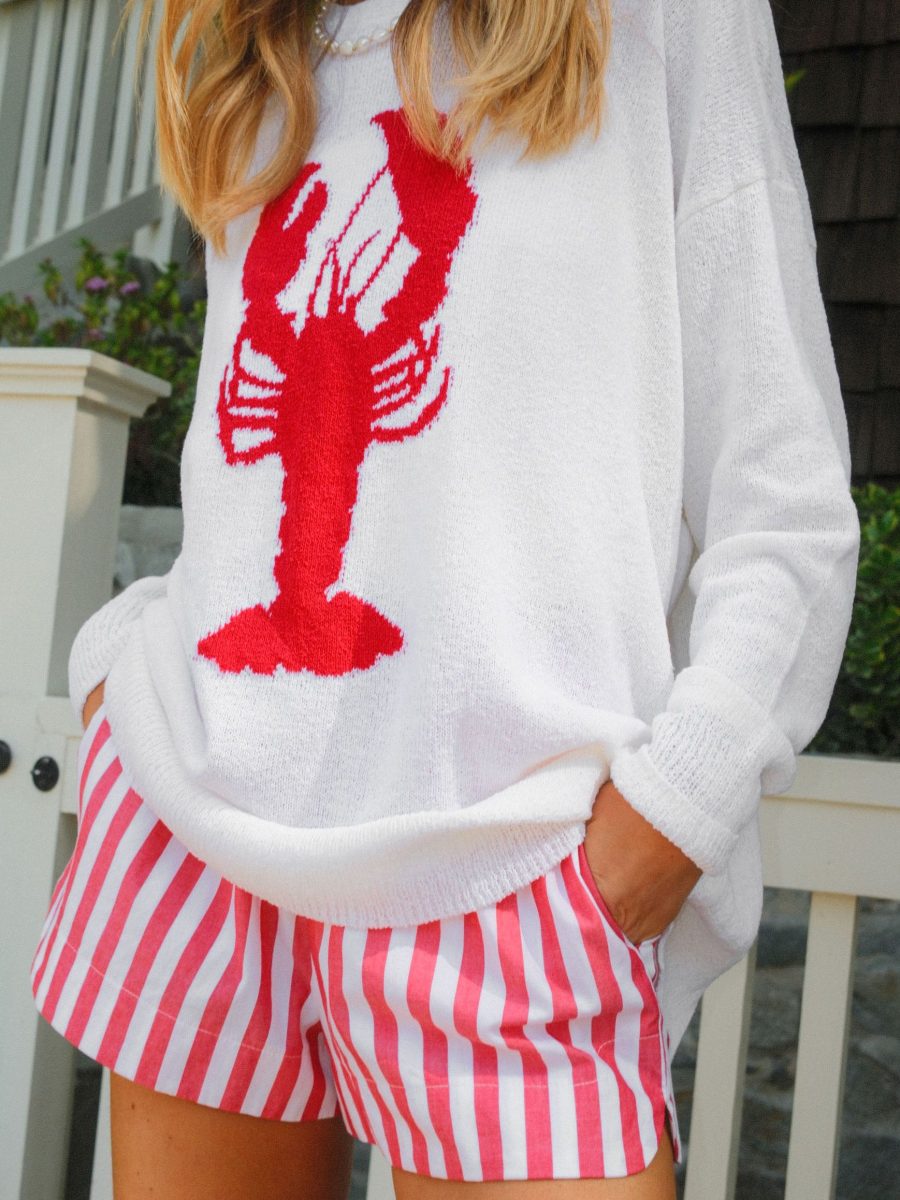 Woodsy Sweater ~ Lobster Knit