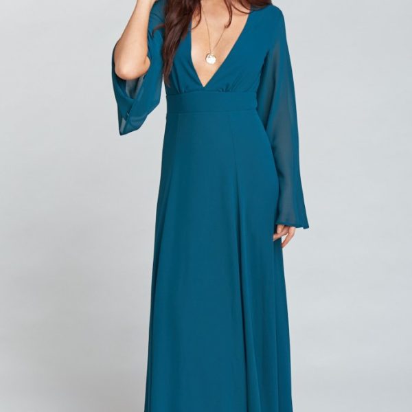 Deep Jade Chiffon