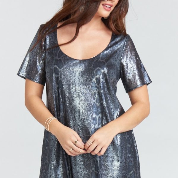Sparkle Snake Silver