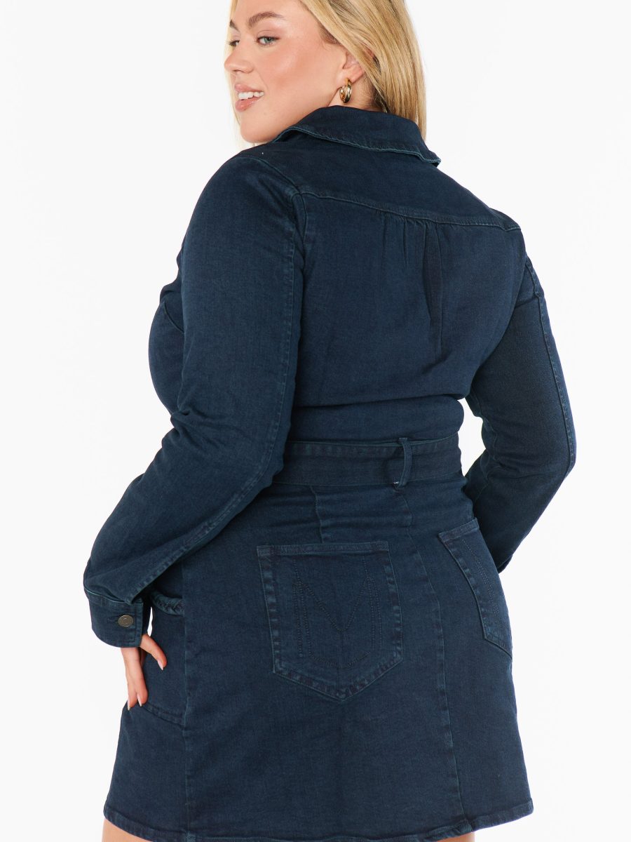Outlaw Long Sleeve Dress ~ Thunder