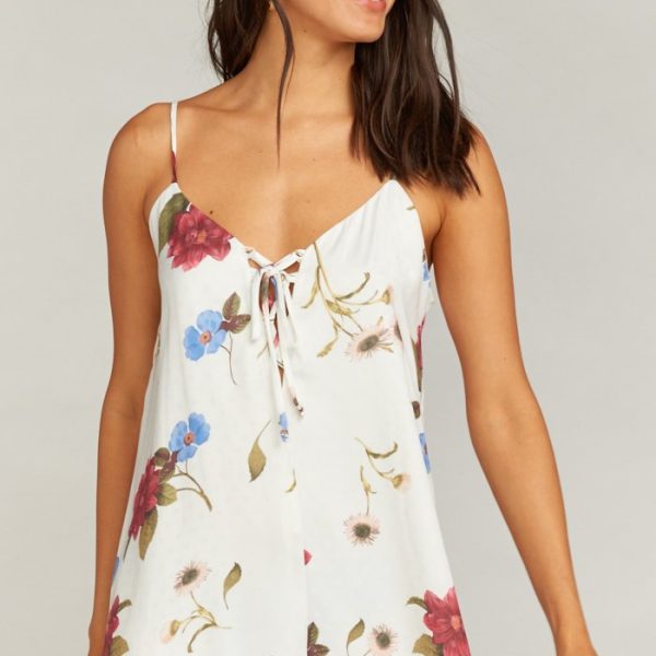 Florence Floral Silky Dots