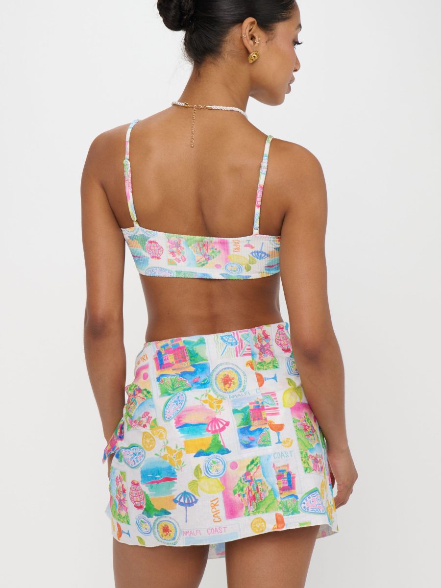 Leyla Sarong ~ Amalfi Coast Linen