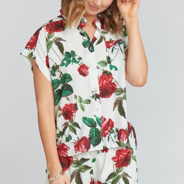 Budding Rosemance Ivory