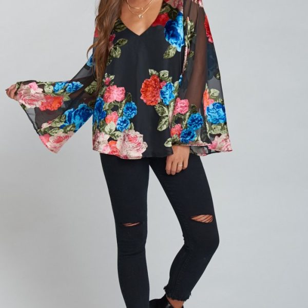 Midnight Fiesta Burnout Velvet