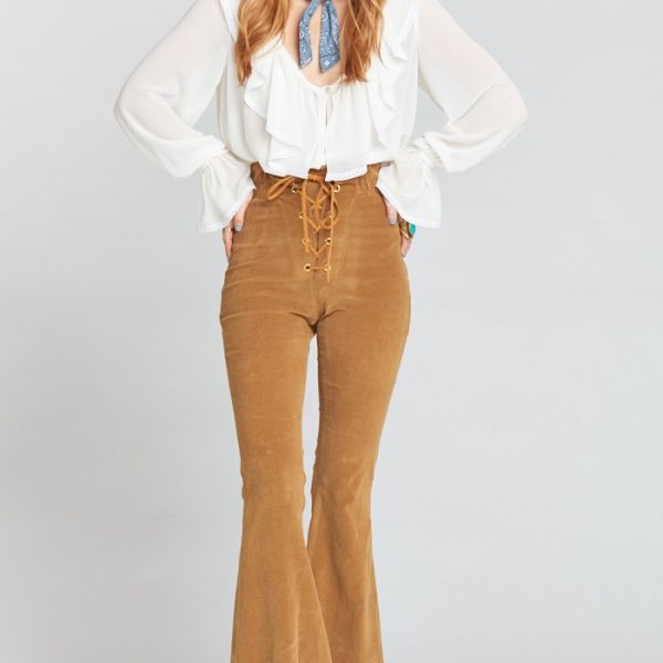 Stretch Corduroy Hazelnut