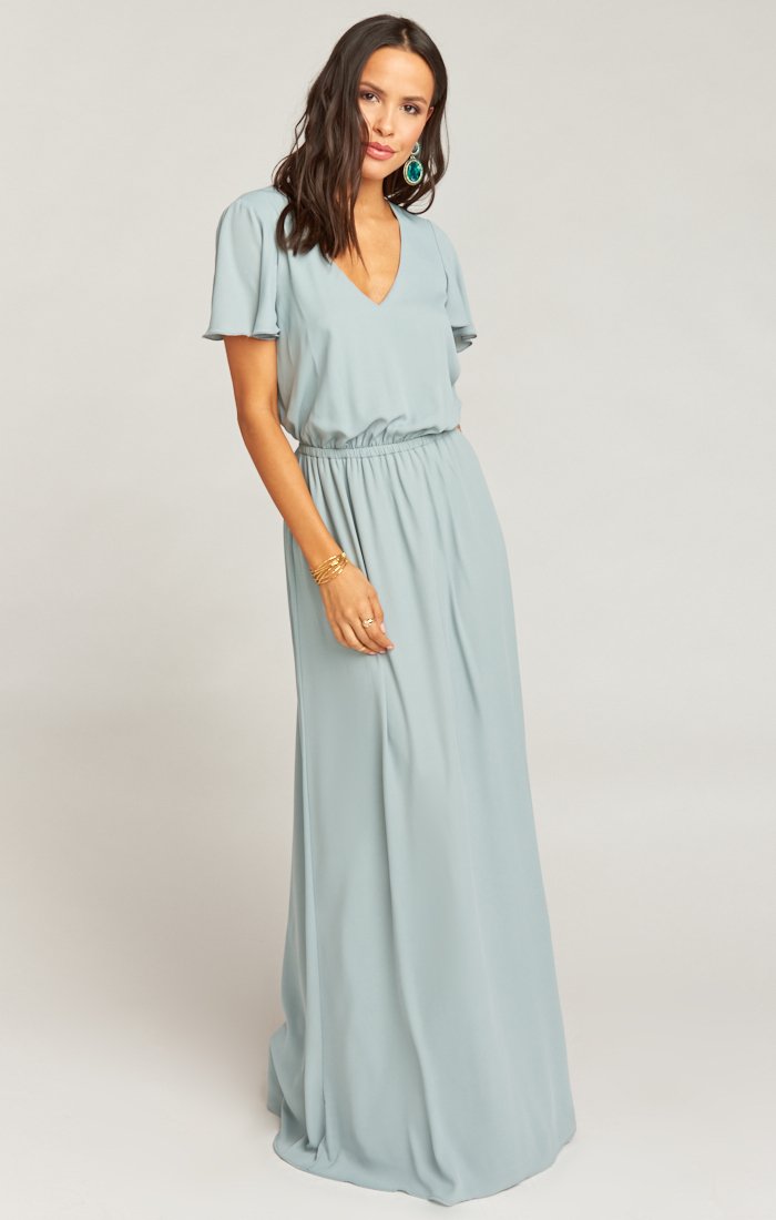 Michelle Flutter Maxi Dress