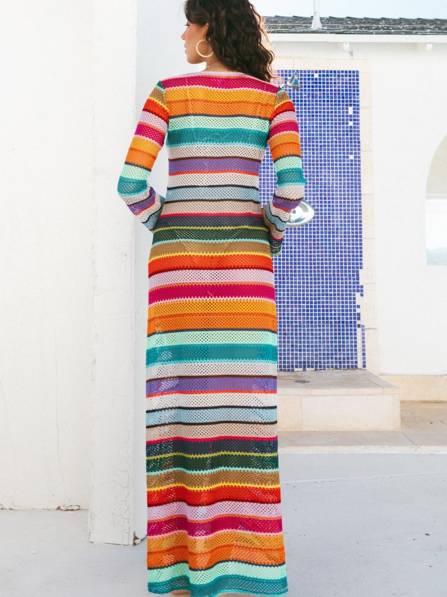 Vacay Coverup ~ Colorful Crochet