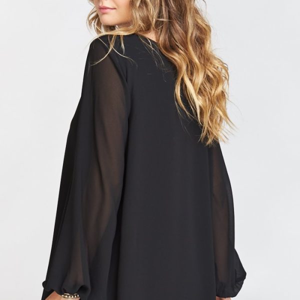 Black Chiffon