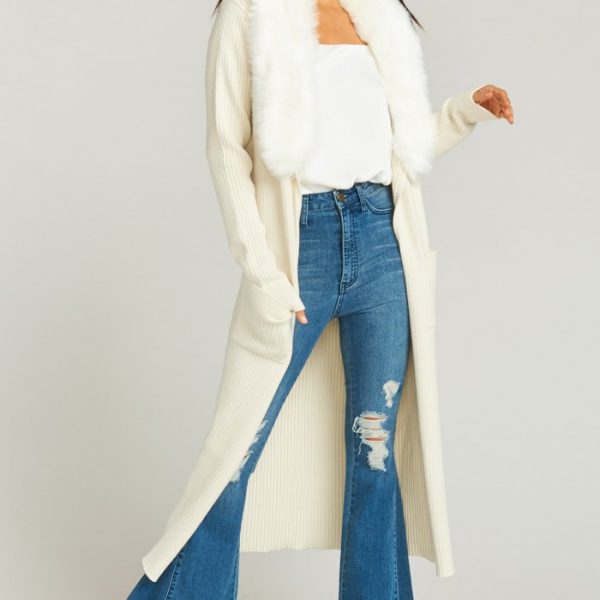 Snowy White Knit