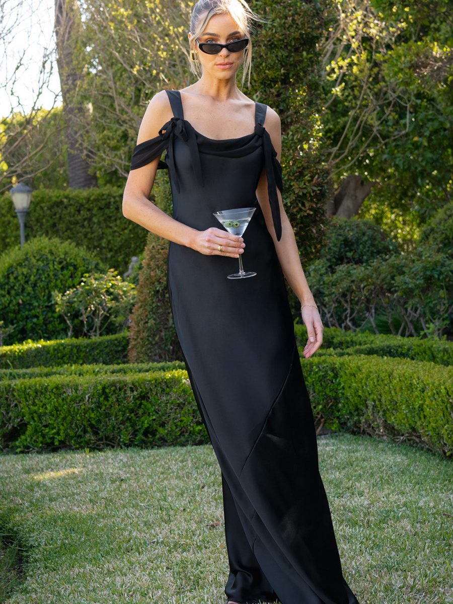 Black Luxe Satin