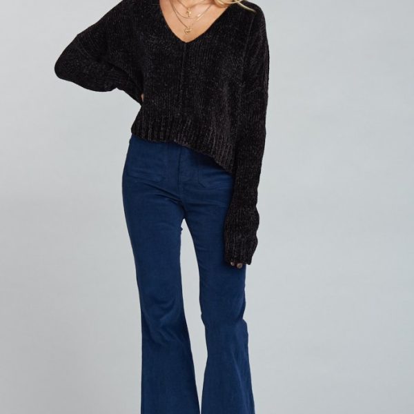 Stretch Corduroy Navy