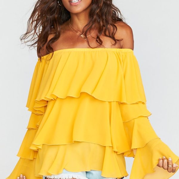 Marigold Chiffon