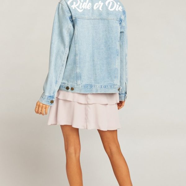Ride or Die Graphic Light Wash
