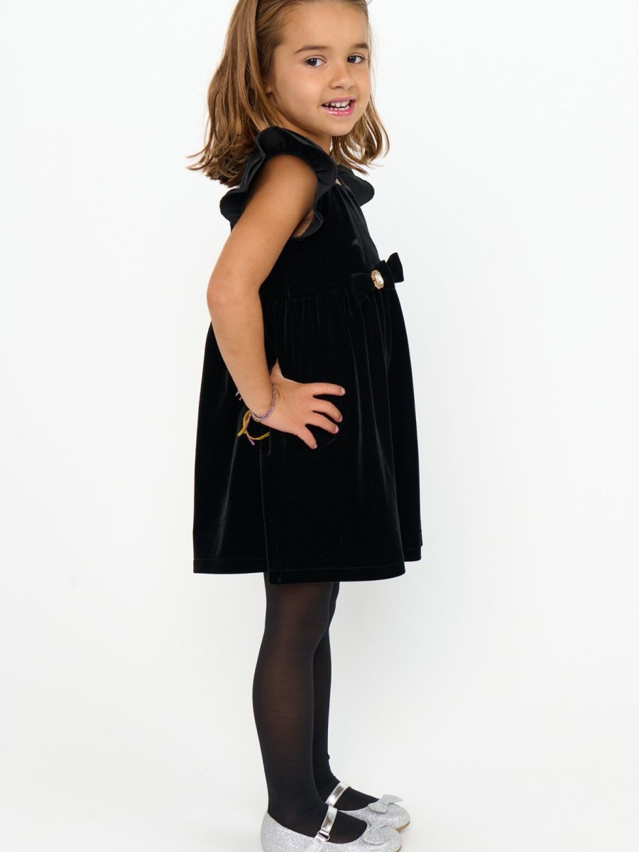The Paris Dress ~ Black Velvet