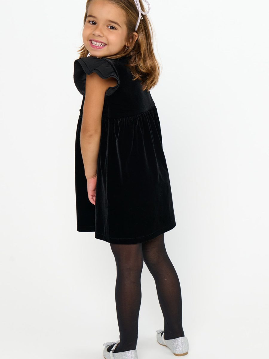 The Paris Dress ~ Black Velvet