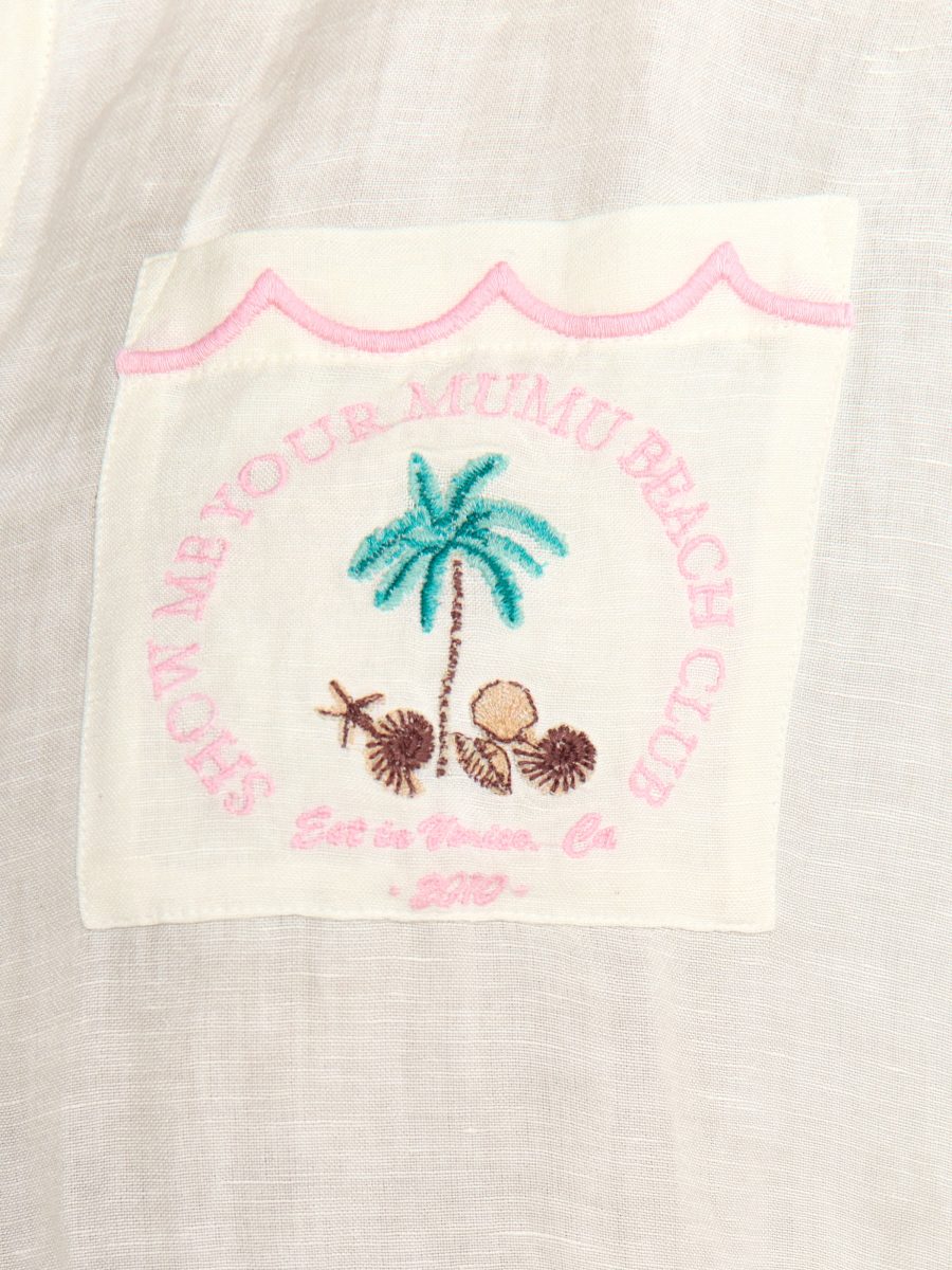 Parker Button Down ~ Beachfront Embroidery