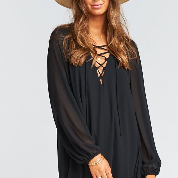 Black Chiffon