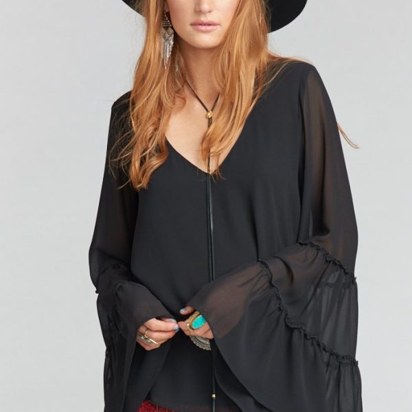 Black Chiffon