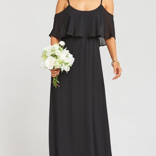 Black Chiffon
