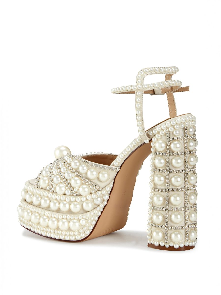 Azalea Wang Astrella Heel ~ White