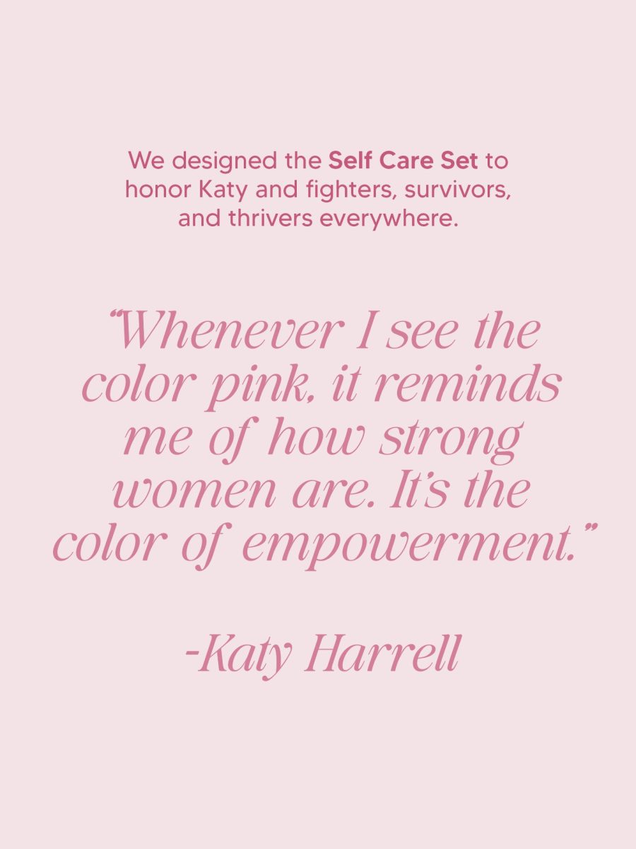 Self Care Set ~ Blush Blossoms Waffle Knit