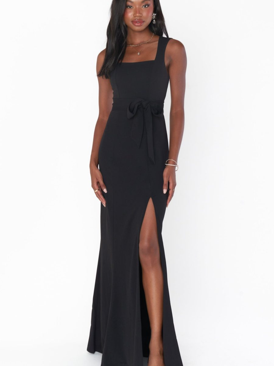Paris Gown ~ Black Stretch
