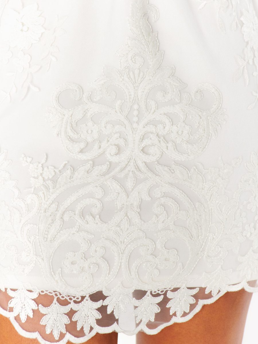 Avery Mini Dress ~ Adorning Lace White