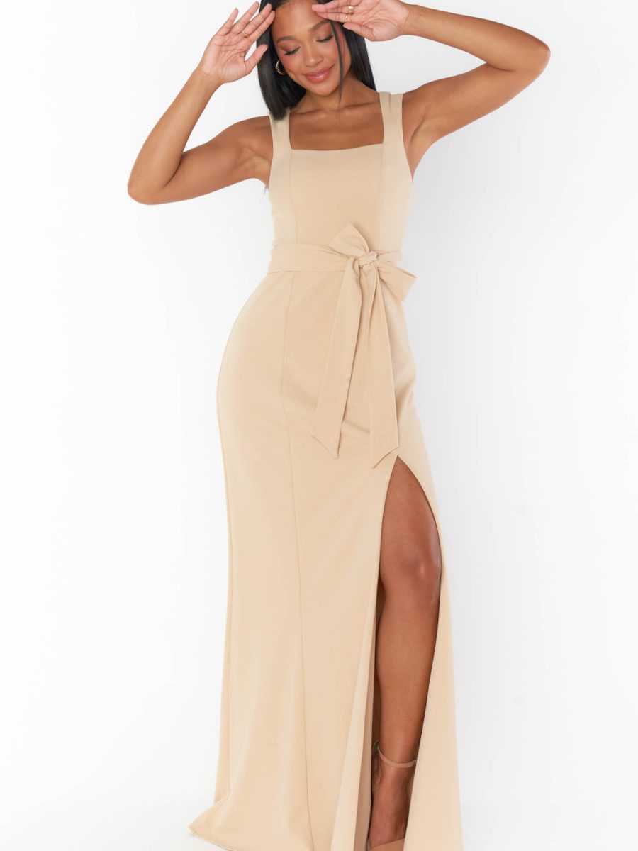 Paris Gown ~ Champagne Stretch