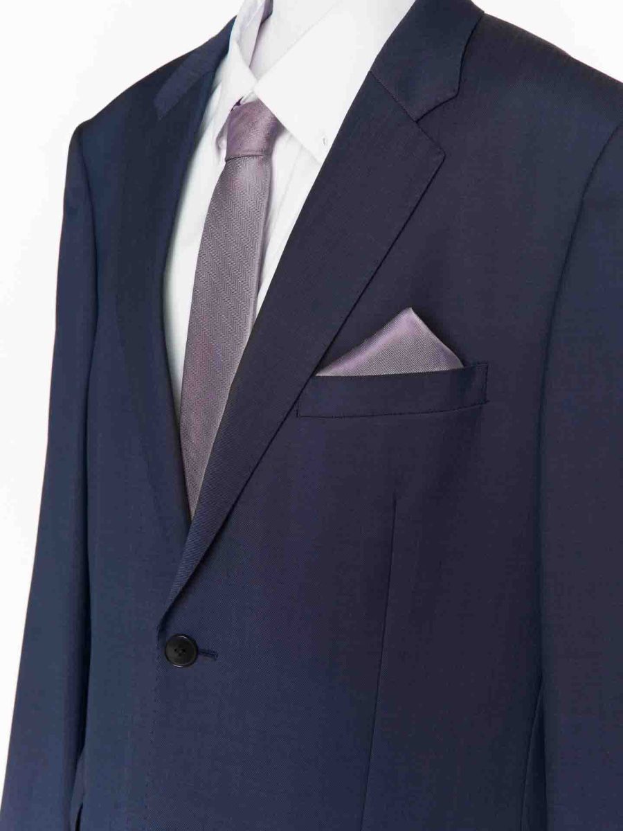 Sam Pocket Square ~ Dusty Purple Solid