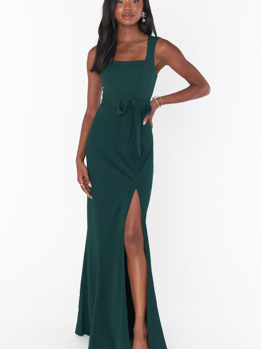 Paris Gown ~ Emerald Stretch