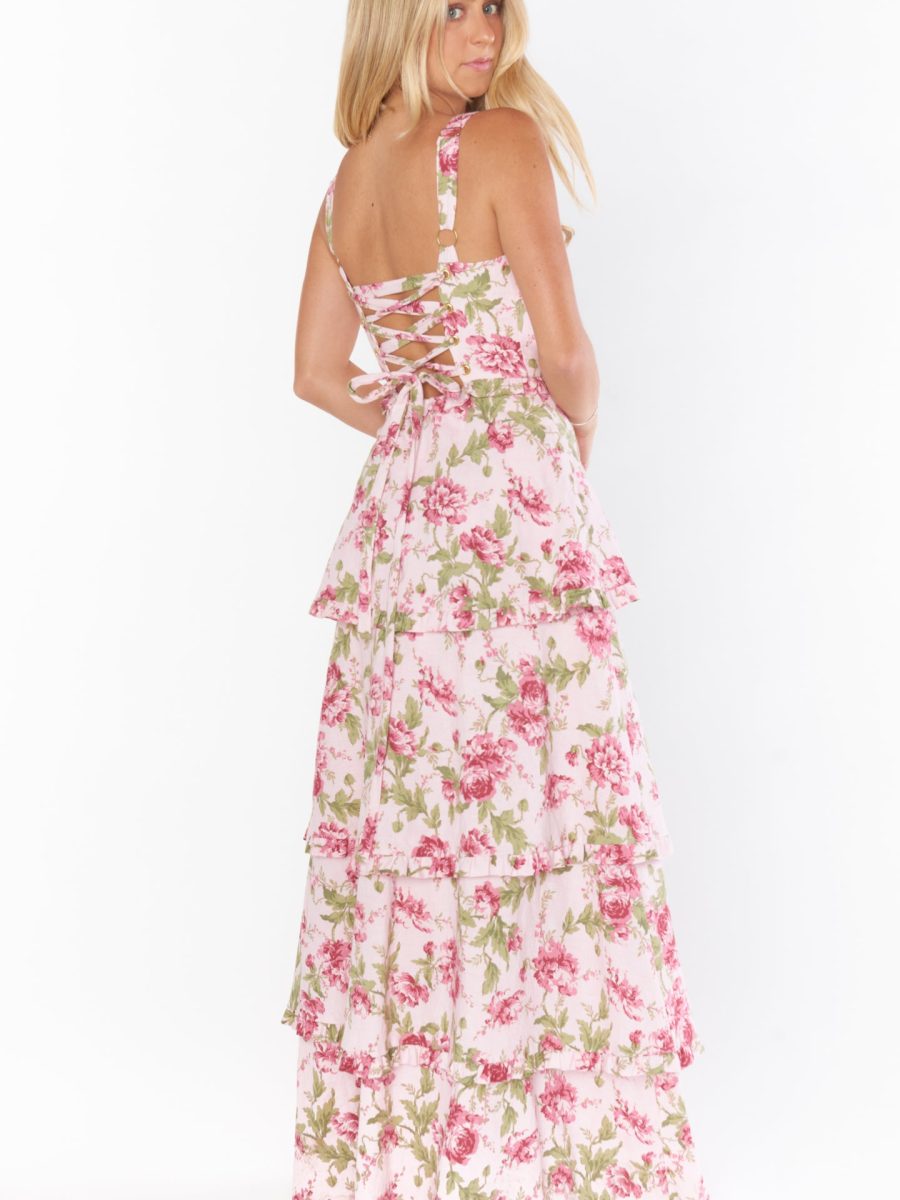 Lady Corset Dress ~ Garden Romantic