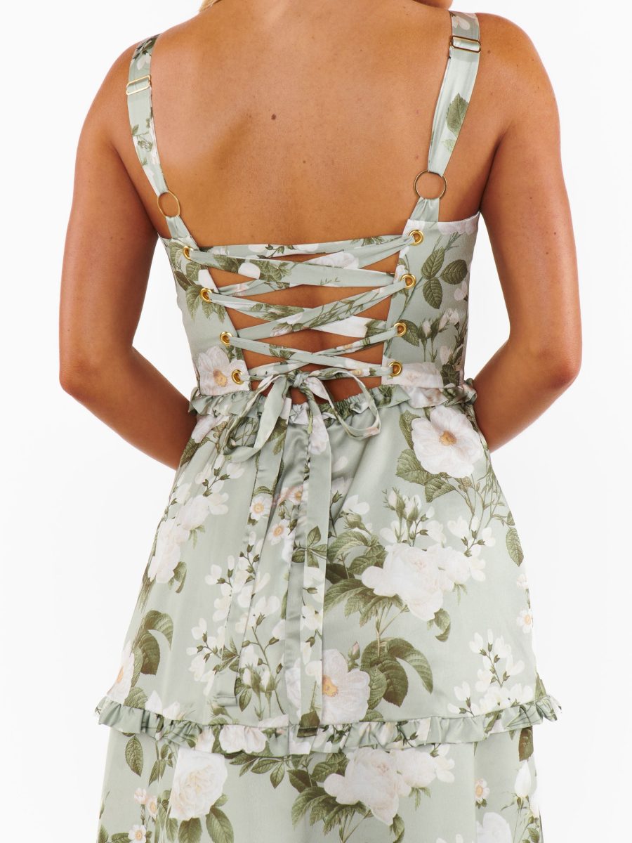 Lady Corset Dress ~ Secret Garden